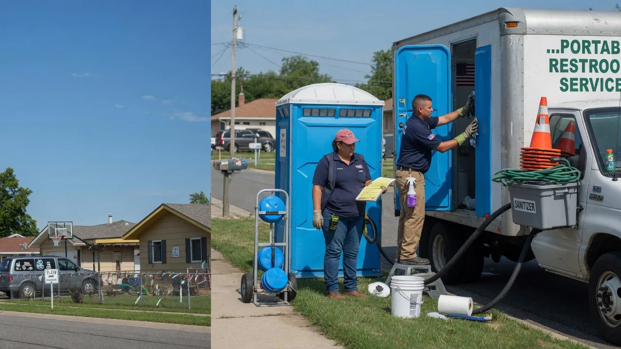 Portable Toilet Rental in New Washington, IN near me